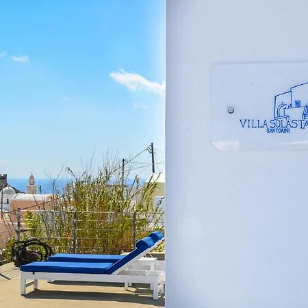 Solasta In Santorini Вилла Акротири